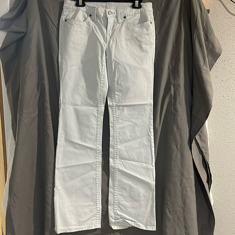 Victoria’s Secret London Jean low five flap light baby blue boot cut